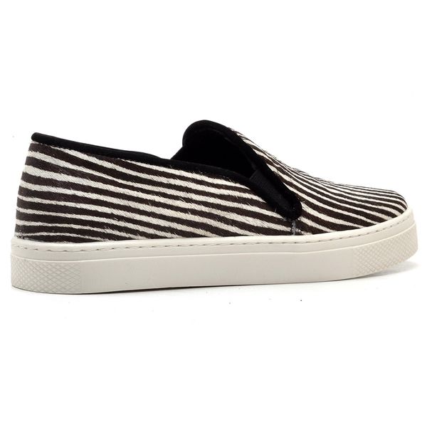 Tênis de Skate Slip On Zebra