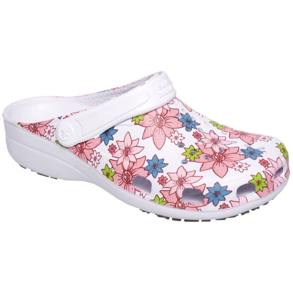 Babuche Antiderrapante Soft Works Branco Estampado 26