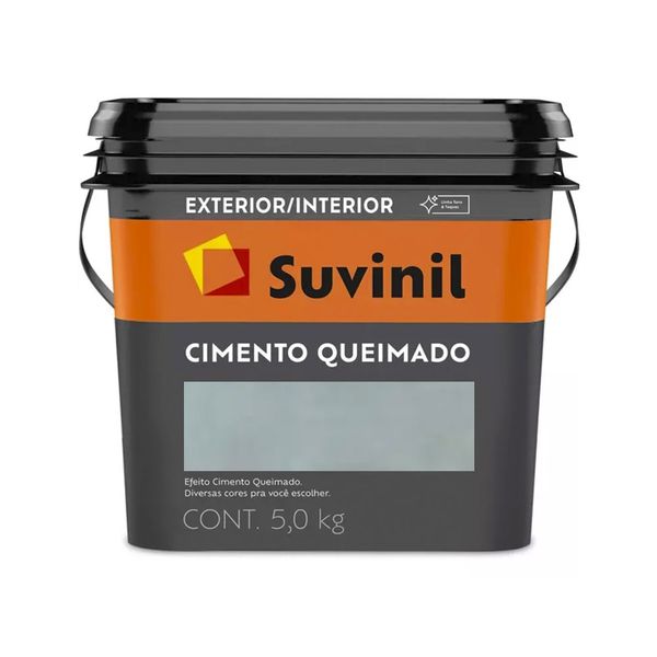 Cimento Queimado Selva de Pedra 5kg – Acabamento Moderno e Sofisticado para Paredes e Pisos
