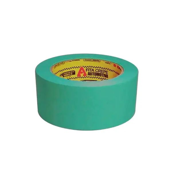 Fita Crepe Automotiva Verde Adere 45mm x 50m – Alta Performance para Pintura Profissional