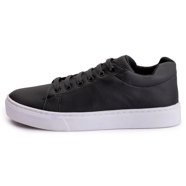 Tênis Casual Feminino Confortável Leve Macio - Preto