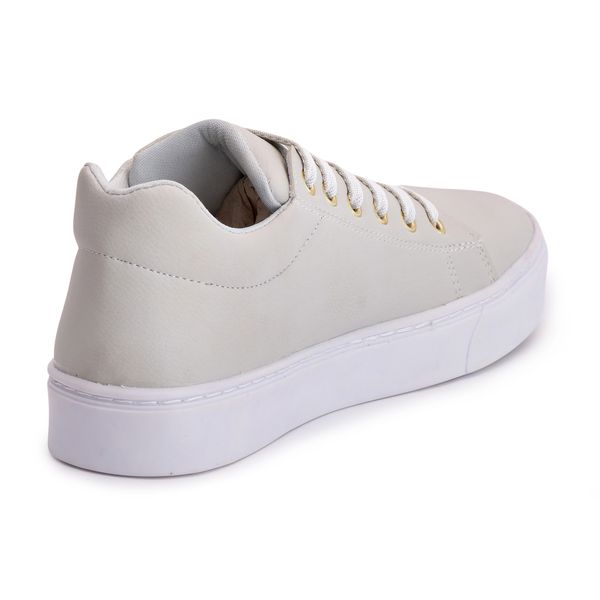 Tênis Casual Feminino Confortável Leve Macio Off-White Pettinari