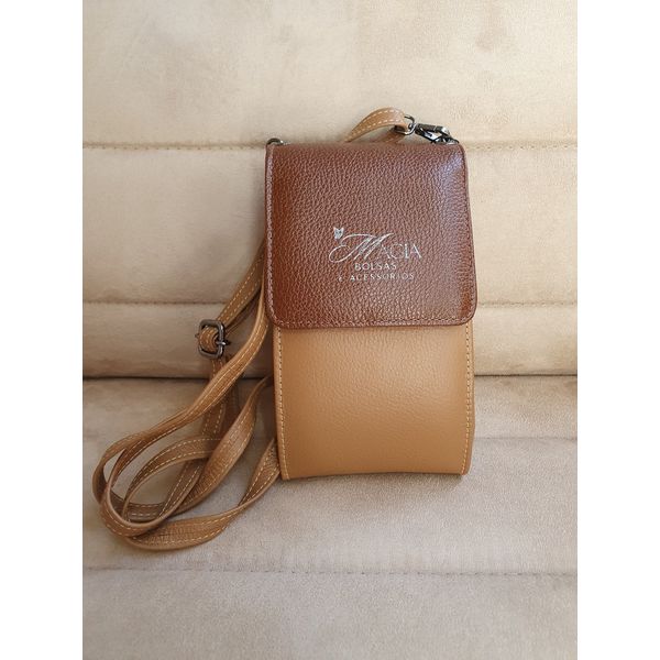 BOLSA TRANSVERSAL (Pochete) Couro Legítimo