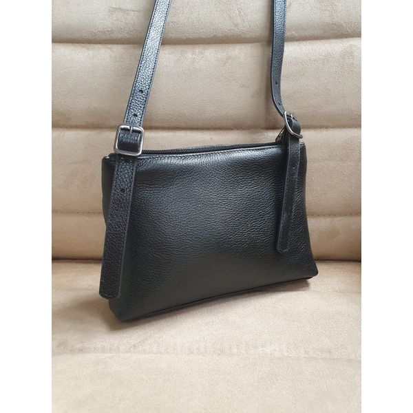 Bolsa com fivela dupla Couro Legítimo 