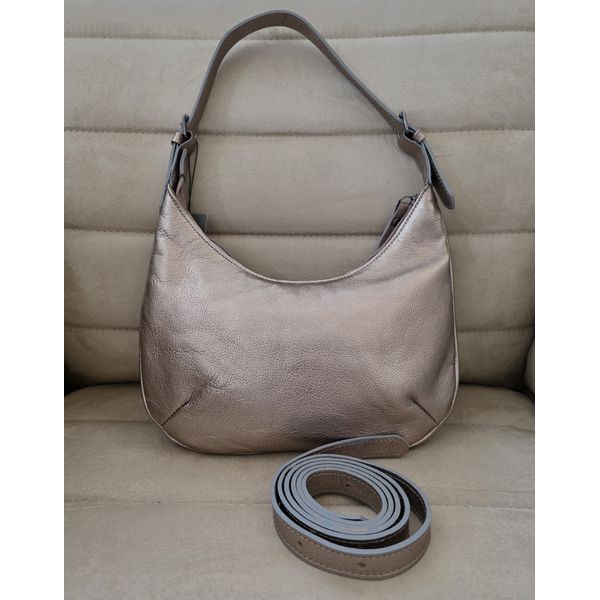 Bolsa de ombro com duas alças Couro Legitimo