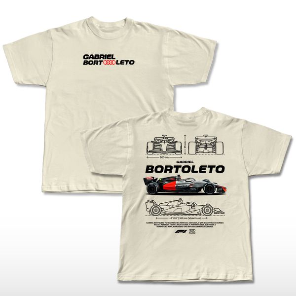 Camiseta Bortoleto #5 Audi Oficial Print Car 2026