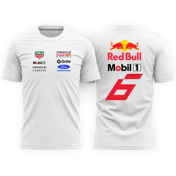 Camiseta Dry-fit Hadjar #6 Red Bull 2026