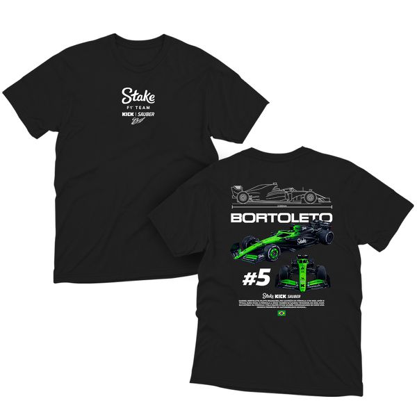 Camiseta Baby Look Camiseta Bortoleto Blueprint Two cars #5