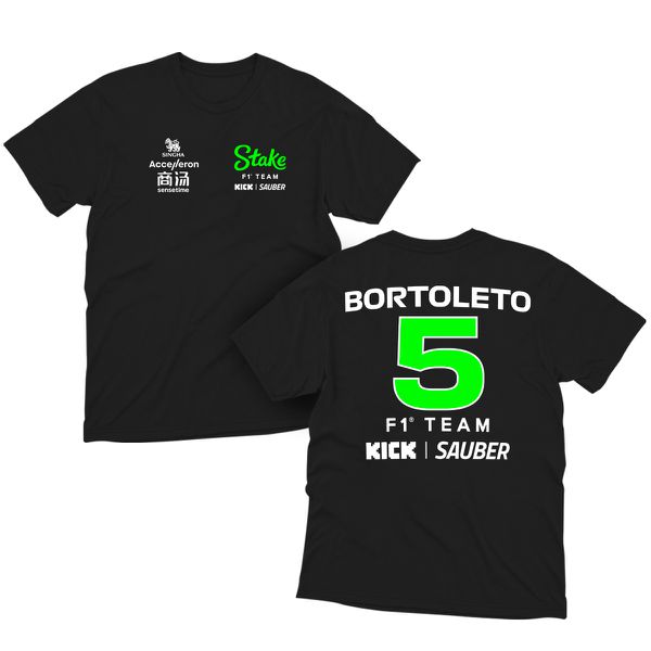 Camiseta Baby Look Team Kick Sauber Gabriel Bortoleto #5