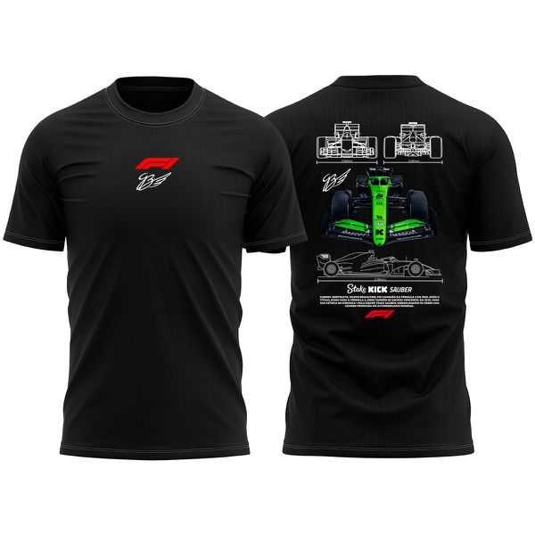 Camiseta Dry-fit Gabriel Bortoleto Front car Blueprint