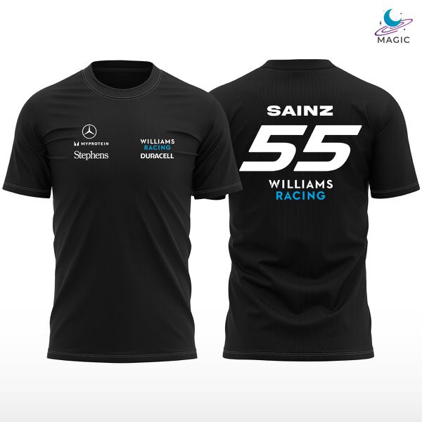 Camiseta Dry-fit Spons Sainz #55 Williams Racing