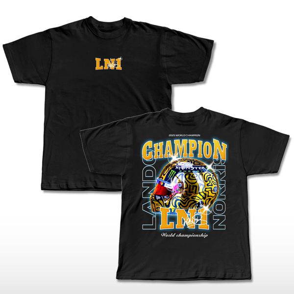 Camiseta Helmet Norris #1 World Champion LN1