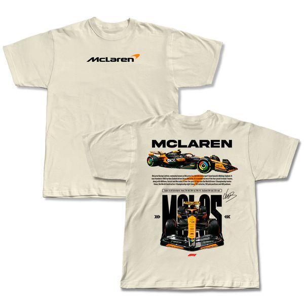 Camiseta Norris #4 Two cars Mclaren Racing 