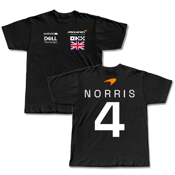 Camiseta F1 Lando Norris #4 Sponsorships 