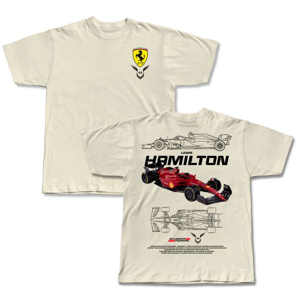  Camiseta Blueprint Lewis Hamilton Scuderia Ferrari 
