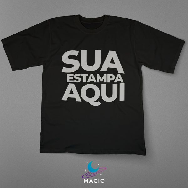 Camiseta Personalizada 100% Algodão 