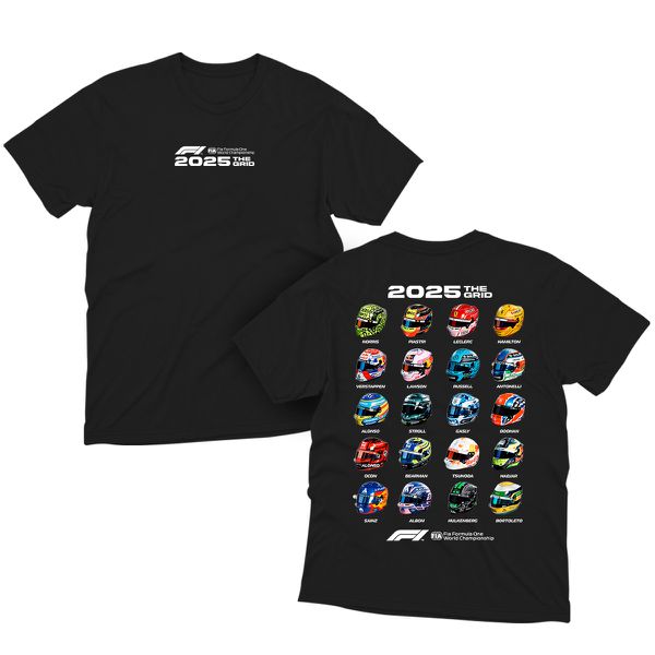 Camiseta Baby Look Helmet's The Grid 2025 Fórmula