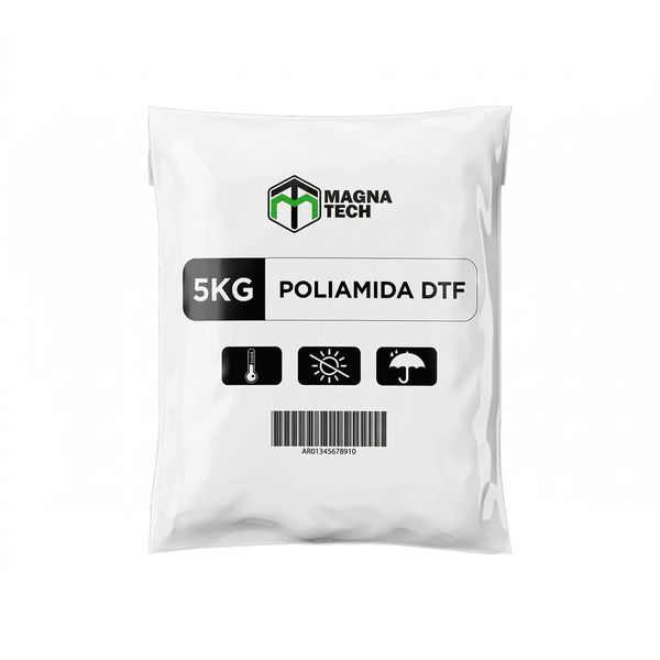 Poliamida em pó 5KG para DTF - Magna Tech