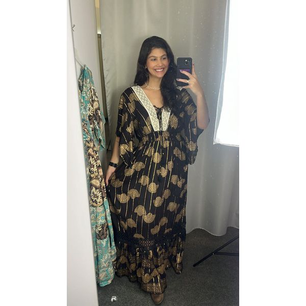 Vestido Boho Longo 