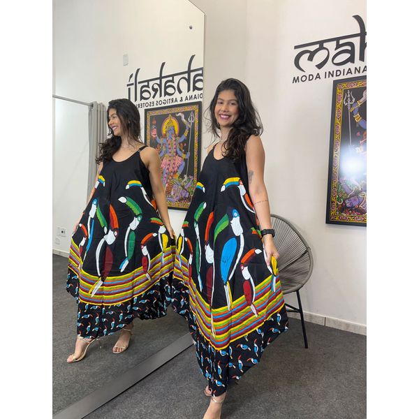 Vestido Trapézio 