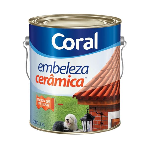 CORAL TINTA CERÂMICA 3,6L