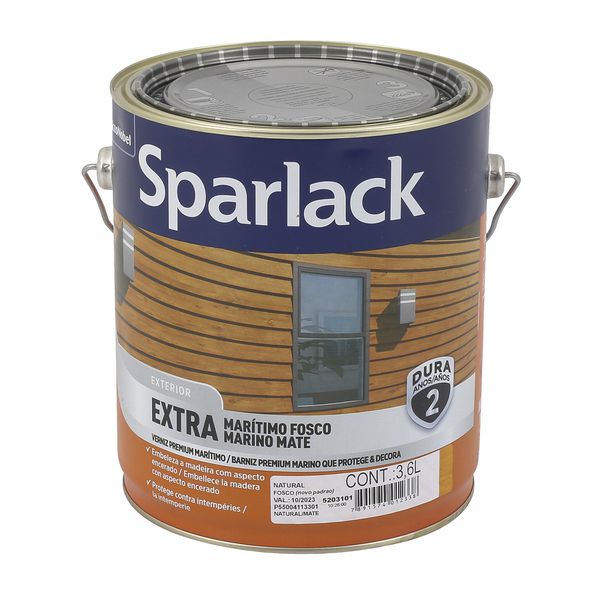 VERNIZ SPARLACK EXTRA MARÍTIMO FOSCO 900ML