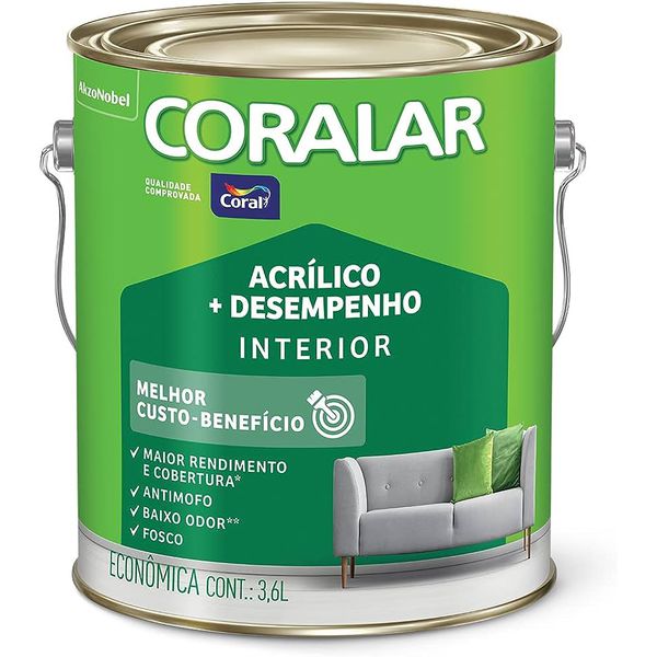 CORALAR ACRílICO 3,6L