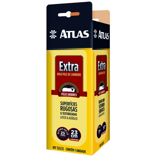 ROLO DE LÃ EXTRA ATLAS 
