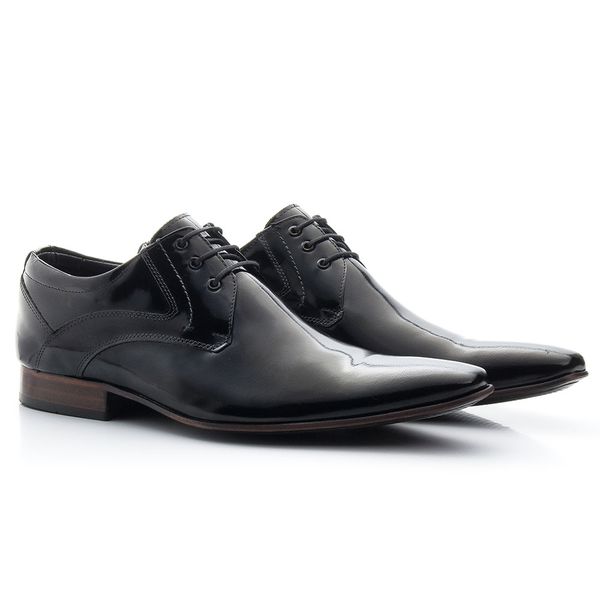 Sapato Social Classic Verniz Preto