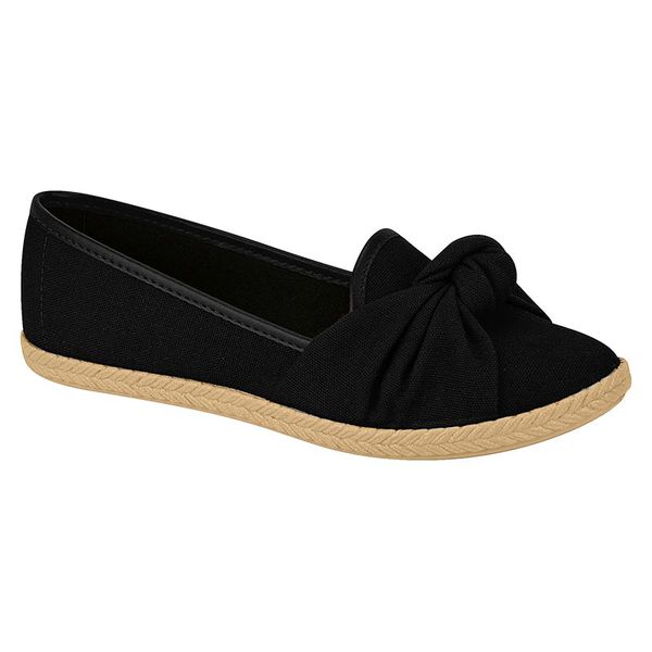 SAPATILHA MOLECA PRETO SIDER 