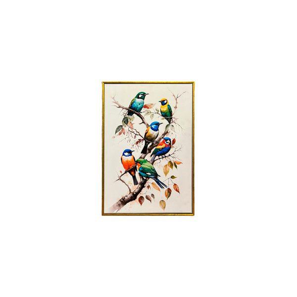 Quadro 45x30 Passaros
