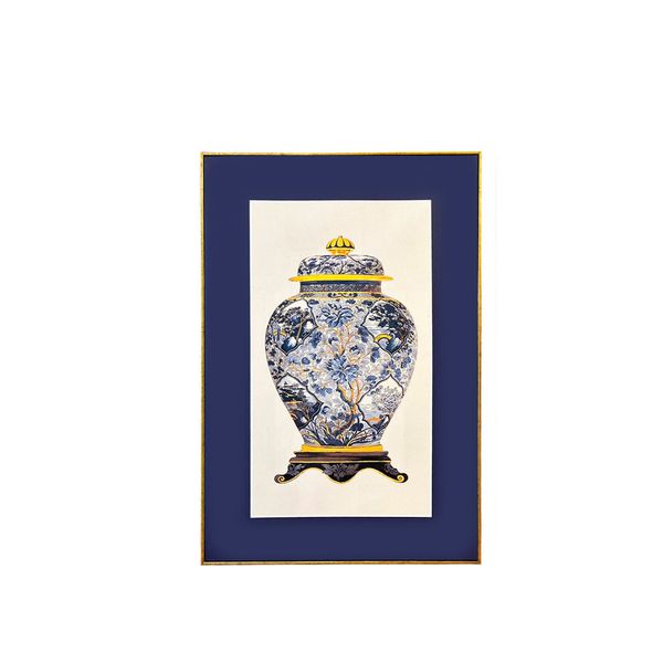Quadro 90x60 Potes Azuis