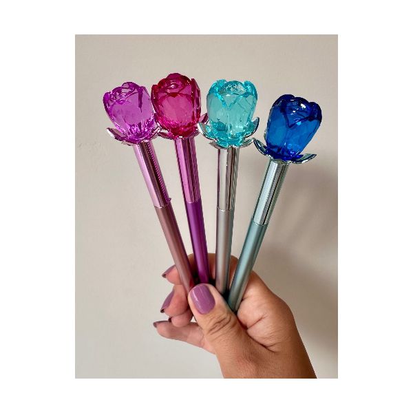 Caneta Luxo Flor