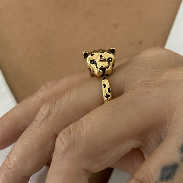 anel leopardo