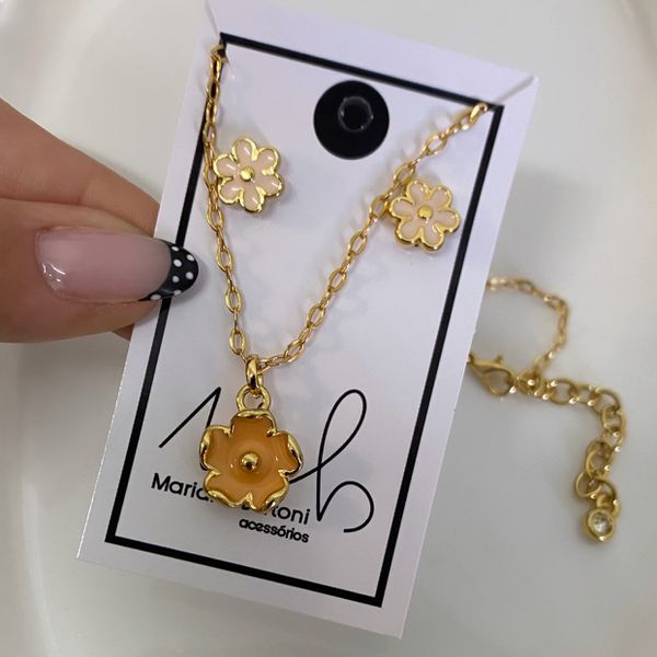 Conjuntinho florzinha infantil