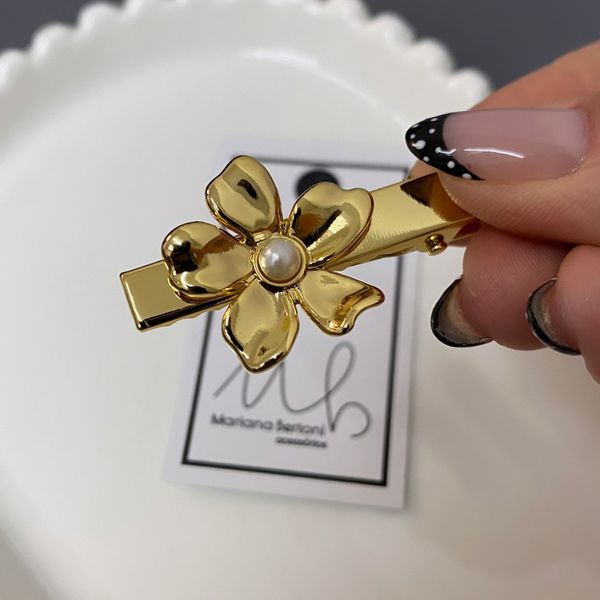 presilha de cabelo margarida