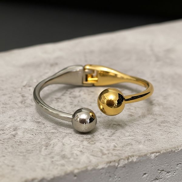 Bracelete Duplo Bicolor