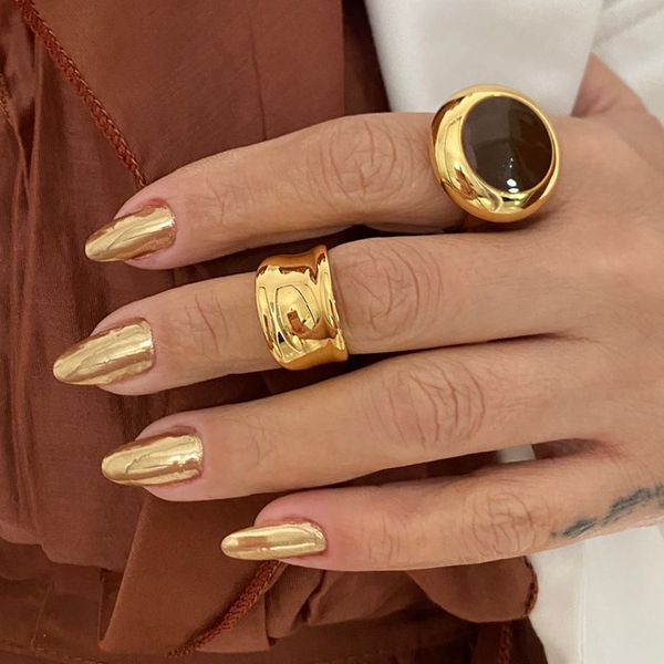 Anel Chapa Lisa Falange