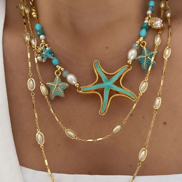 Colar estrela do mar