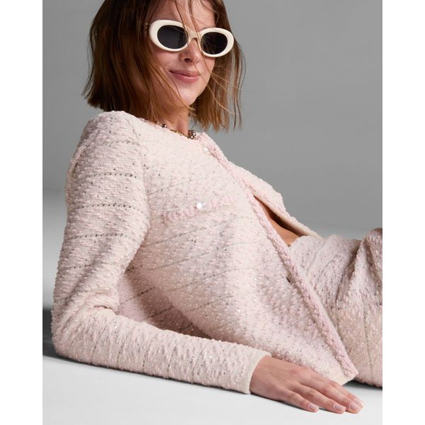 Cardigan Mulbery Rosa Claro