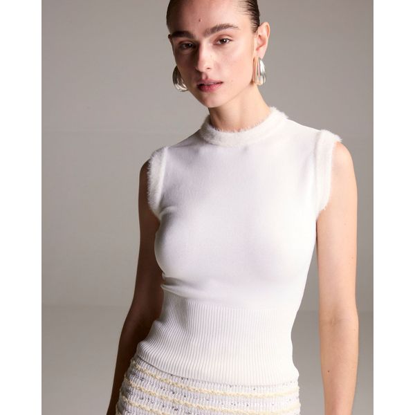 Top Glamour Off White