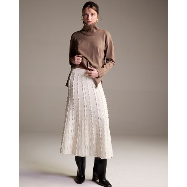 Saia Midi Hudson Off White