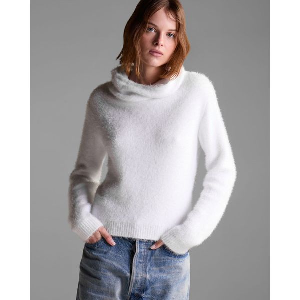 Blusa Pull Met Off White