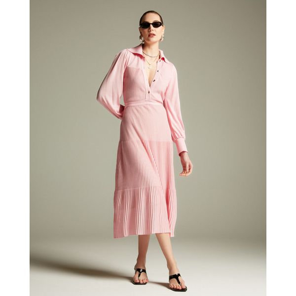 Vestido Moritz Rosa Claro