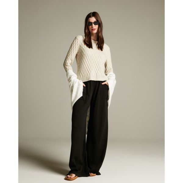 Calça Pantalona Preta 