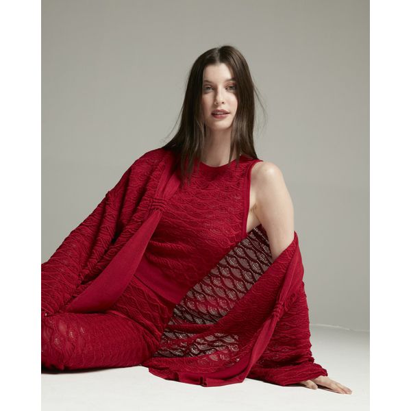 Blusa Ottawa vermelho-