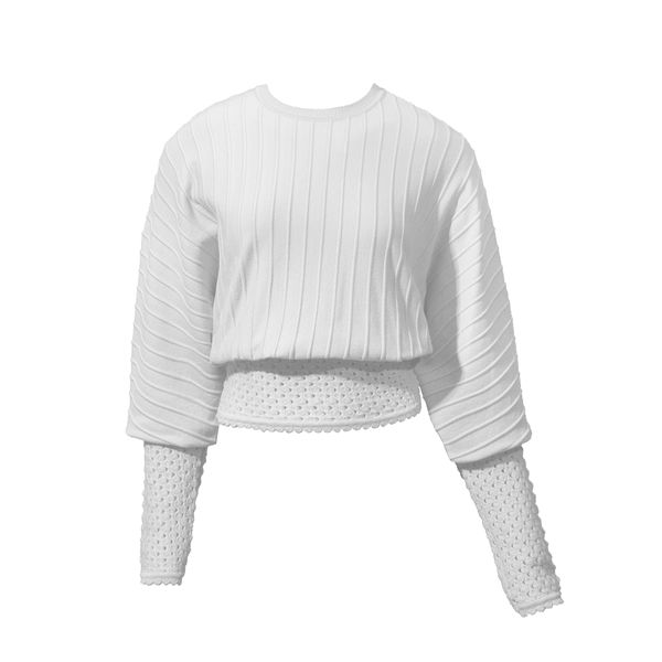 Blusa Guipir Branco+