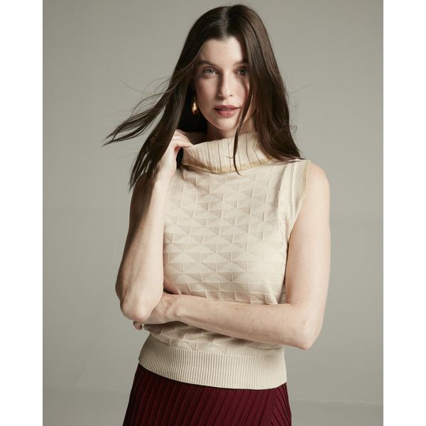 Blusa Bergen Nude-