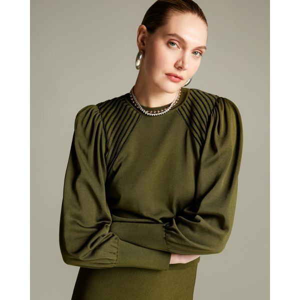 Blusa Moscou Verde Militar-