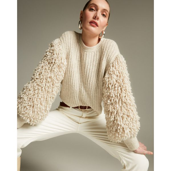 Blusa Alasca Bege Papiro-